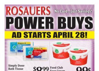 Rosauers Monthly Ad Apr 28 – May 25, 2021