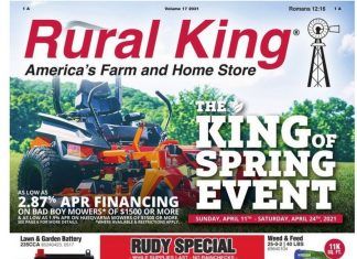 Rural King Weekly Ad Apr 11 – Apr 24, 2021