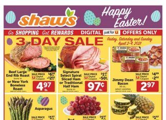 Shaw’s Weekly Ad Apr 02 – Apr 08, 2021