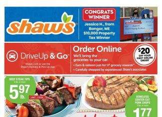 Shaw’s Weekly Ad Apr 30 – May 06, 2021