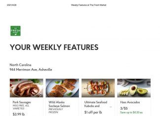 The Fresh Market Weekly Ad Apr 28 – May 04, 2021