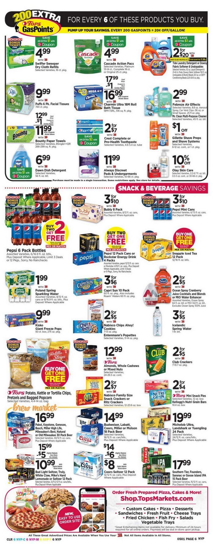 Tops Weekly Ad Apr 25 May 01, 2021