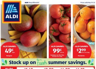 ALDI Weekly Ad May 19 – May 25, 2021