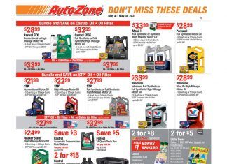 AutoZone Monthly Circular May 04 – May 31, 2021