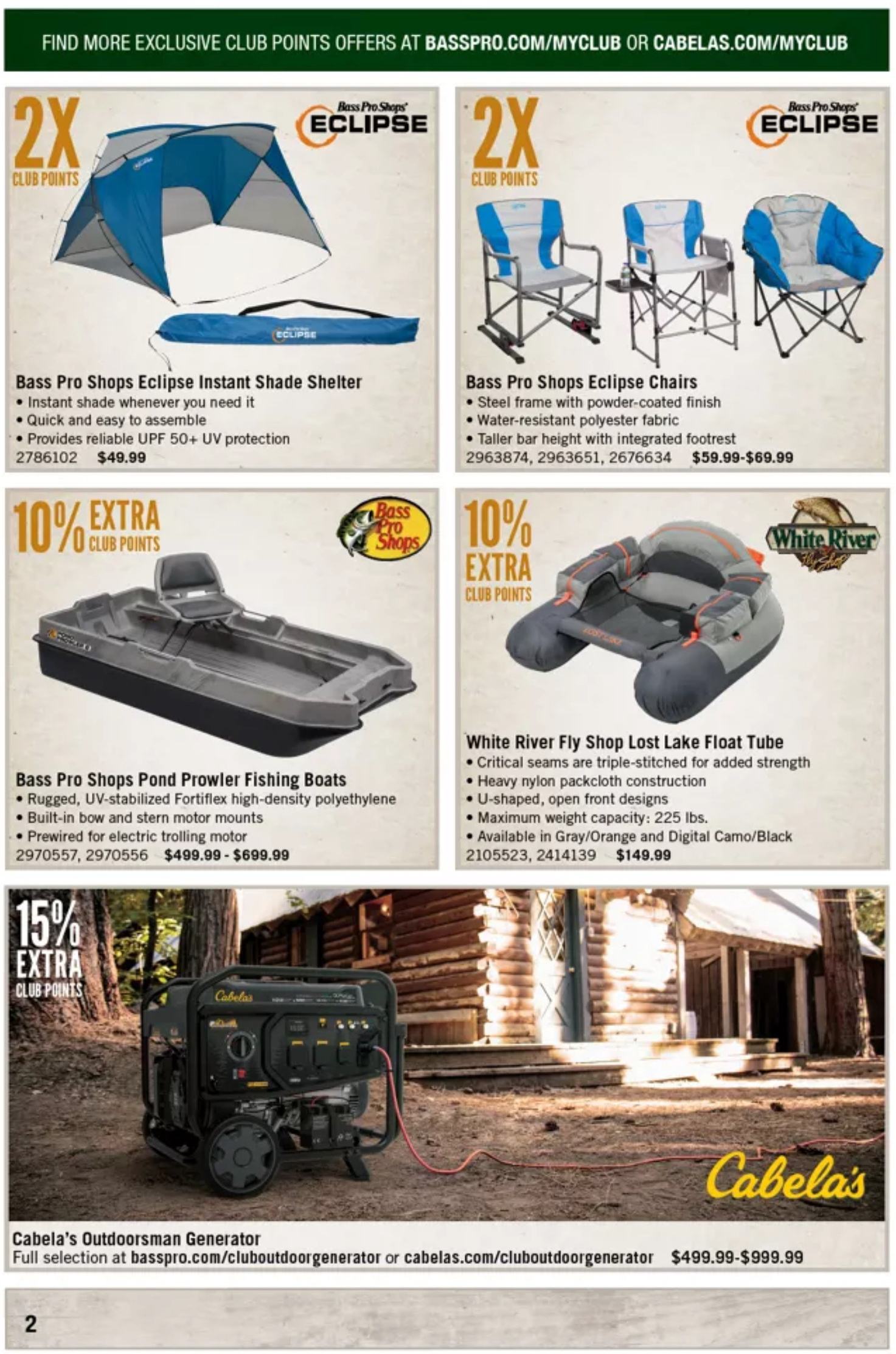Bass Pro Shops Gear Guide Sale May 01 – May 31, 2021