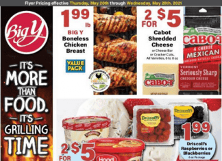 Big Y Weekly Ad May 20 – May 26, 2021