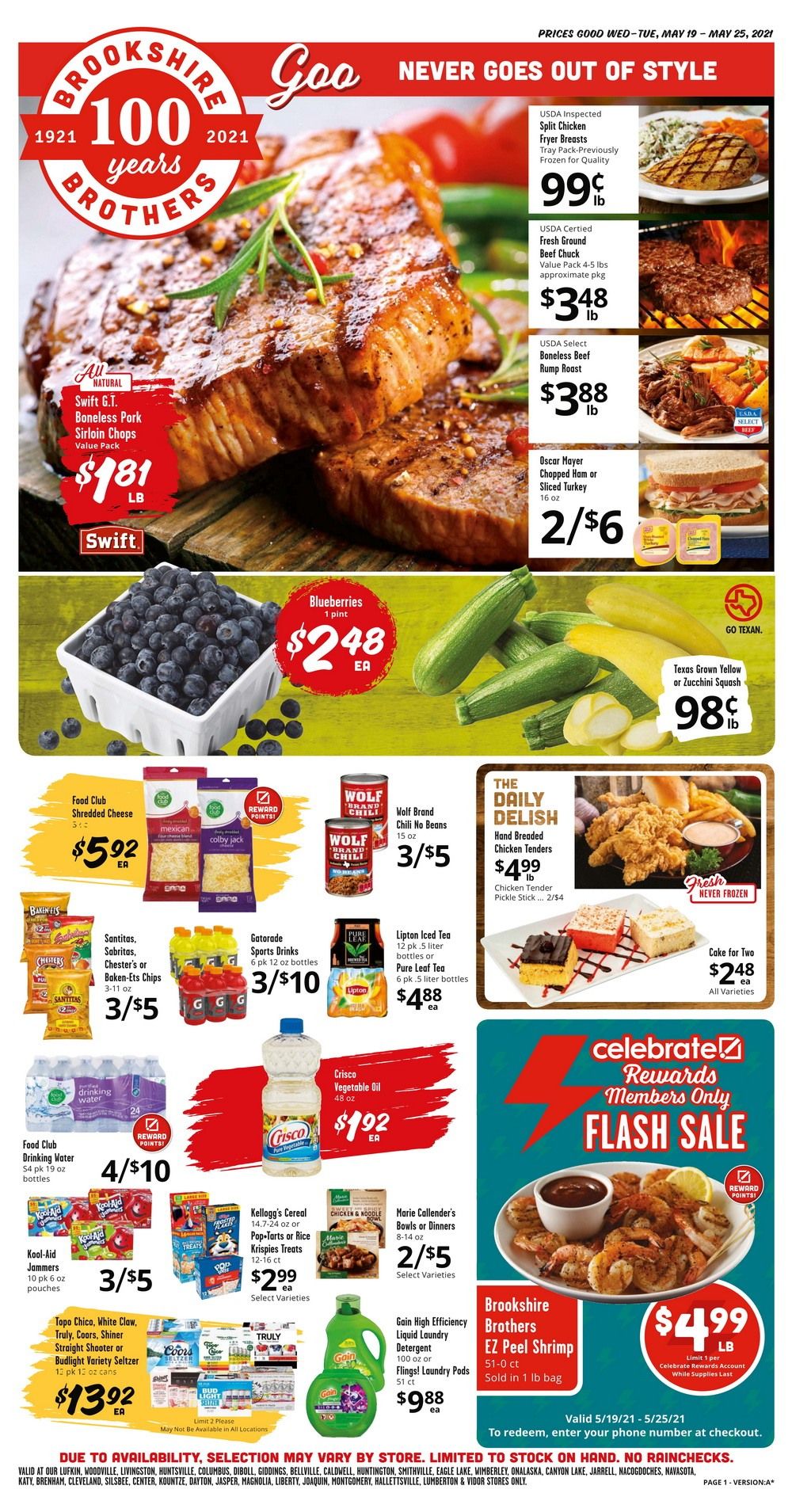 Brookshire Brothers Weekly Ad May 19 May 25, 2021