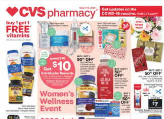 CVS Weekly Ad May 09 – May 15, 2021