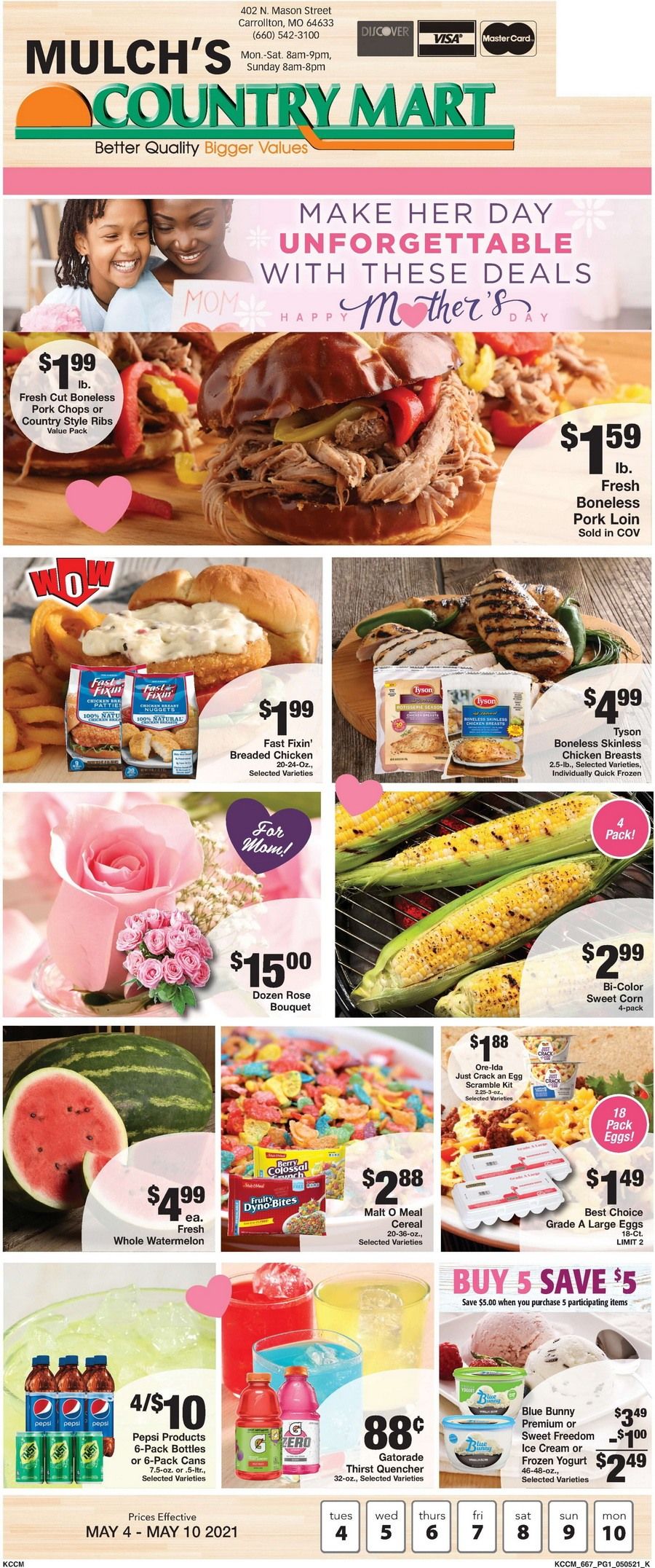 Country Mart Weekly Ad May 04 May 10, 2021