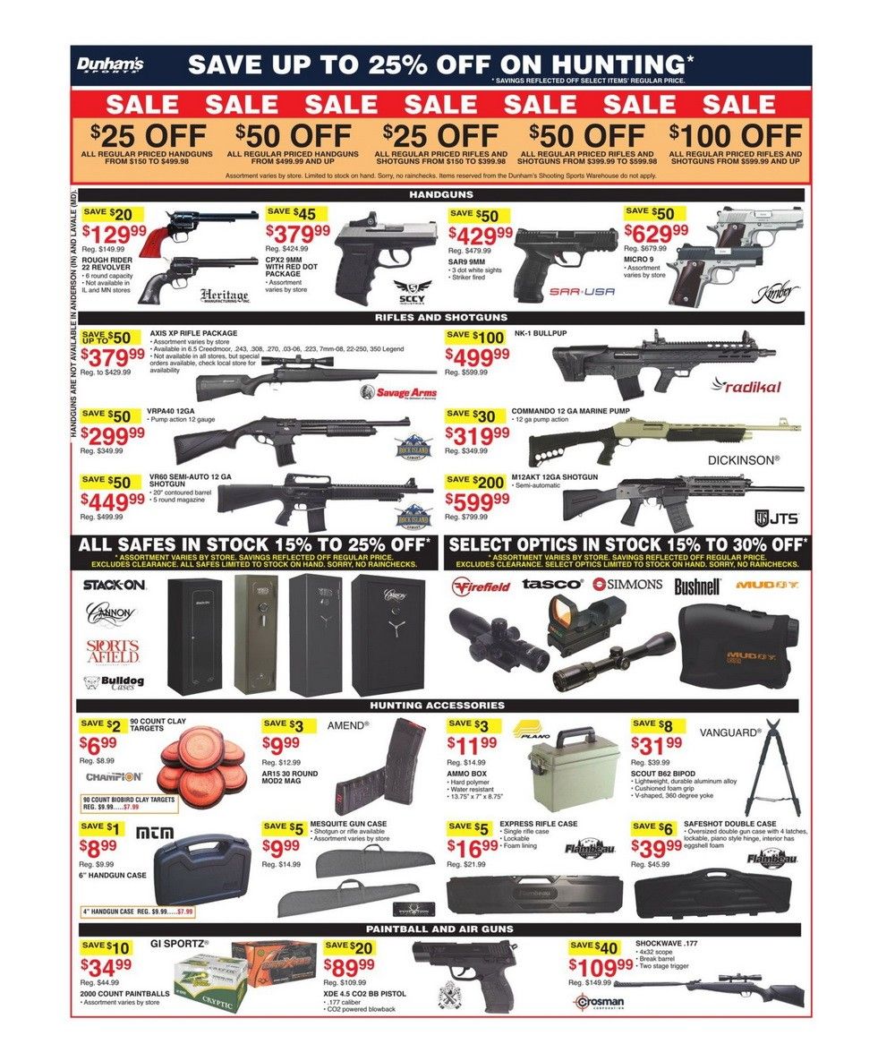Dunham's Sports Weekly Ad May 22 – May 27, 2021