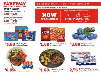 Fareway Weekly Ad May 11 – May 17, 2021