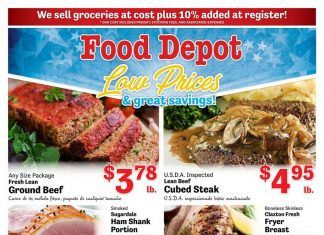 Food Depot Weekly Ad May 10 – May 16, 2021