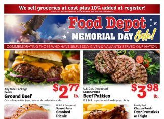 Food Depot Weekly Ad May 24 – May 30, 2021