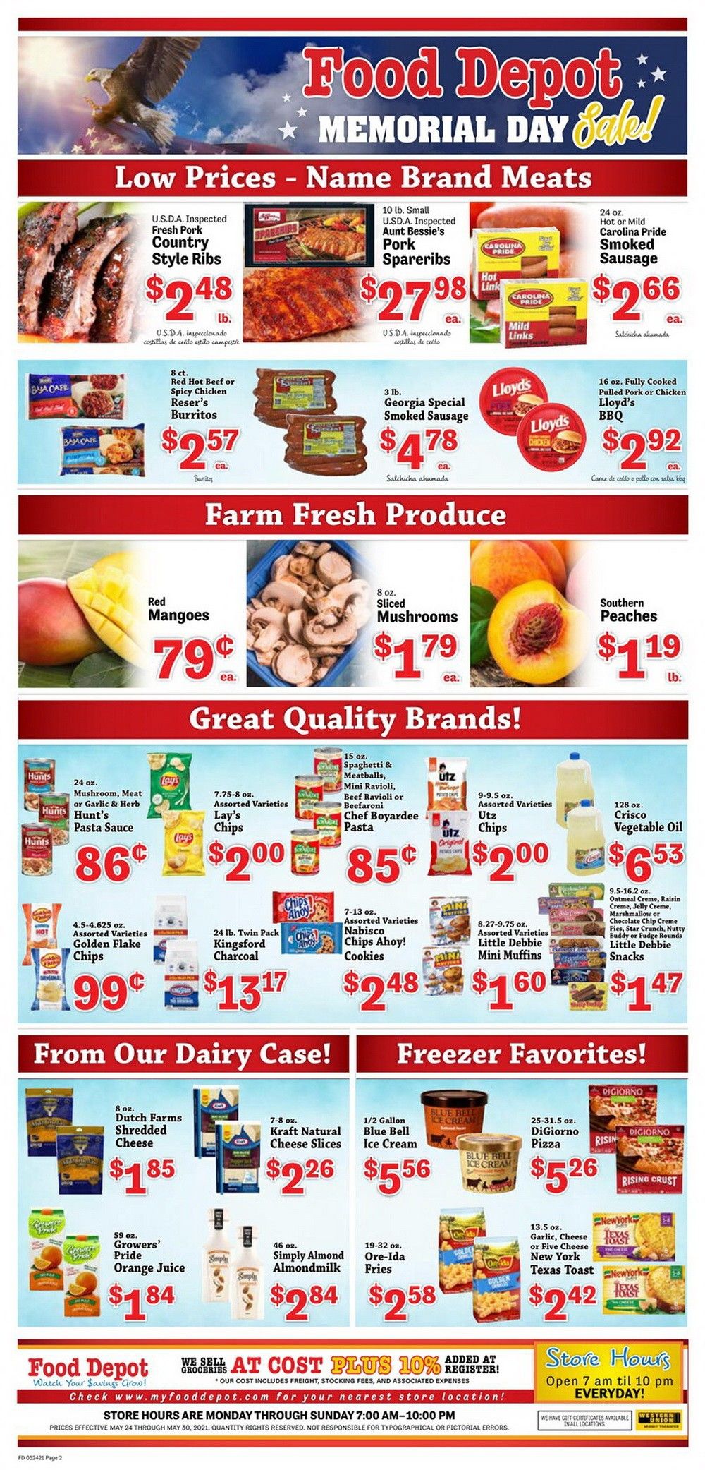 Food Depot Weekly Ad May 24 May 30, 2021