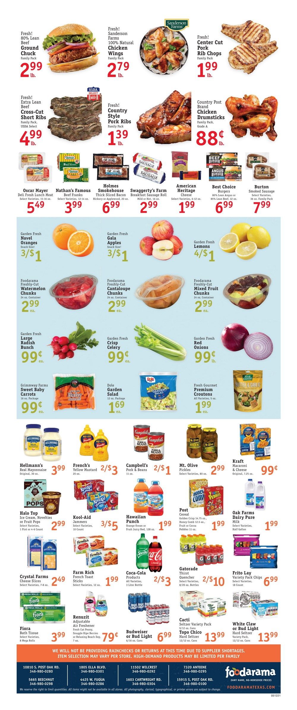 Foodarama Weekly Ad May 12 May 18, 2021