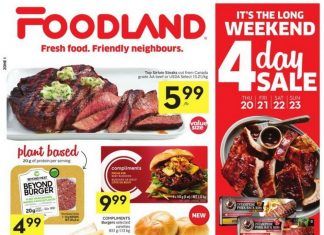 Foodland(Canada) Weekly Ad May 20 – May 26, 2021