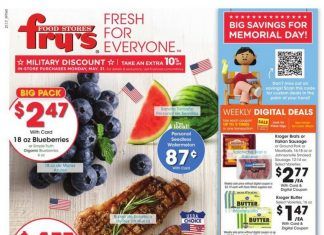 Fry’s Food Weekly Ad May 26 – Jun 01, 2021