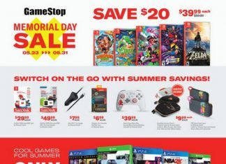 GameStop Memorial Day Sale May 23 – May 31, 2021