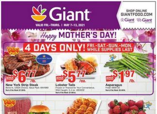 Giant Food Weekly Ad May 07 – May 13, 2021