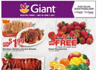 Giant Food Weekly Ad May 28 – Jun 03, 2021