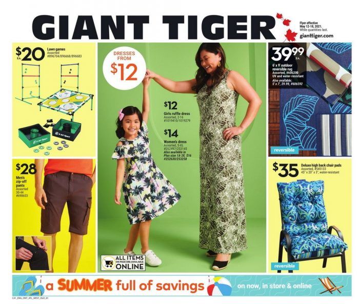 Giant Tiger Weekly Ad May 12 May 18, 2021