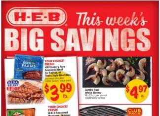 HEB Weekly Ad May 05 – May 11, 2021
