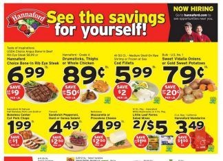 Hannaford Weekly Ad May 09 – May 15, 2021