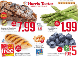 Harris Teeter Weekly Ad May 19 – May 25, 2021