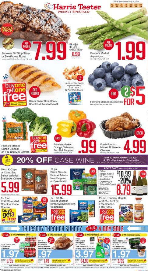 Harris Teeter Weekly Ad May 19 – May 25, 2021