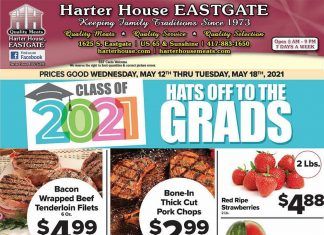 Harter House Weekly Ad May 12 – May 18, 2021