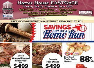 Harter House Weekly Ad May 19 – May 25, 2021