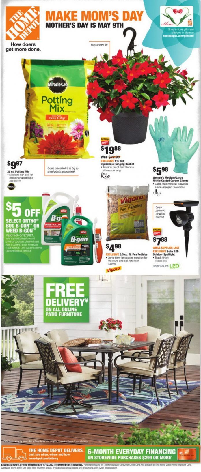 Home Depot Weekly Ad May 06 May 12, 2021