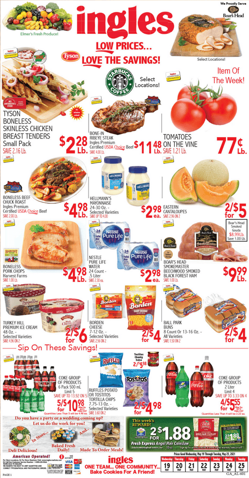 Ingles Weekly Ad May 19 – May 25, 2021