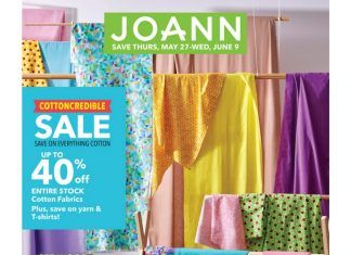 Jo-Ann Weekly Ad May 27– June 09, 2021