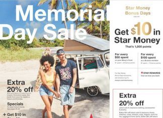 Macy’s Memorial Day Sale Book May 26 – May 31, 2021