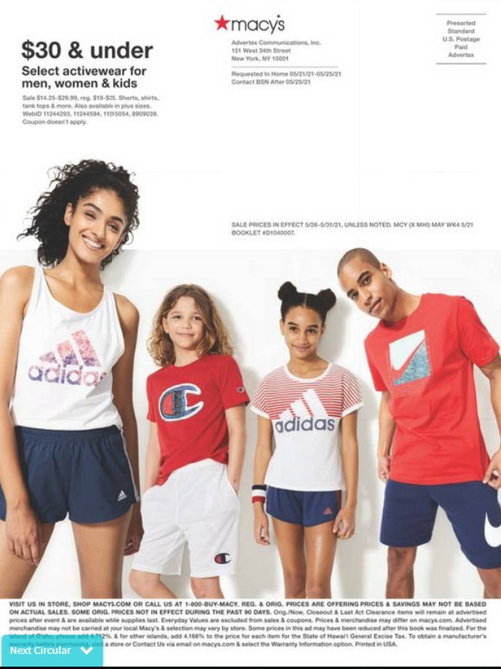 Macy's Memorial Day Sale Book May 26 May 31, 2021