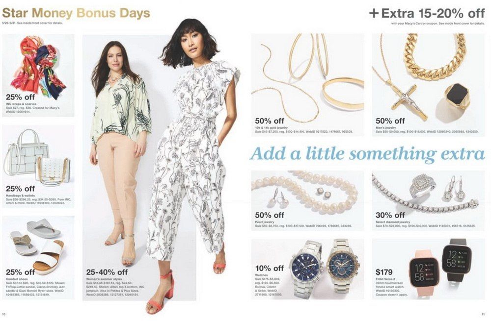 Macy's Memorial Day Sale Book May 26 May 31, 2021