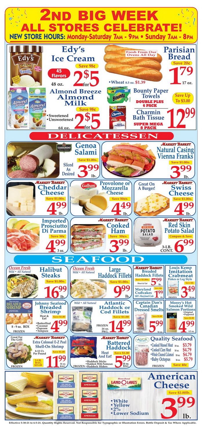 Market Basket Weekly Flyer May 30 June 05, 2021
