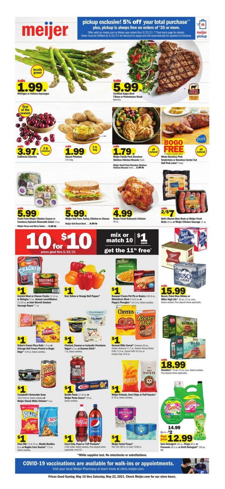 Meijer Weekly Ad May 16 – May 22, 2021