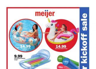 Meijer Summer Kick-Off Ad May 23 – June 05, 2021