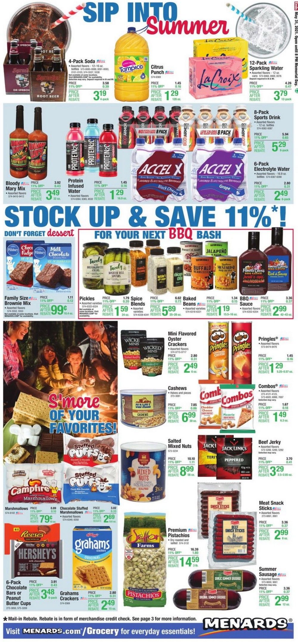 Menards Memorial Day Ad May 20 May 31, 2021