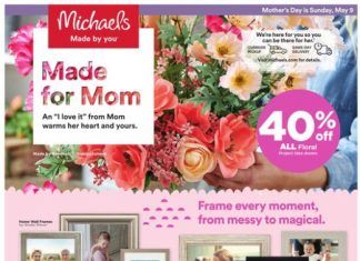 Michaels Weekly Ad May 02 – May 08, 2021