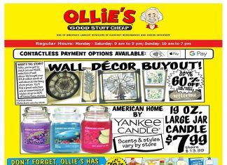 Ollie’s Weekly Ad May 06 – May 12, 2021