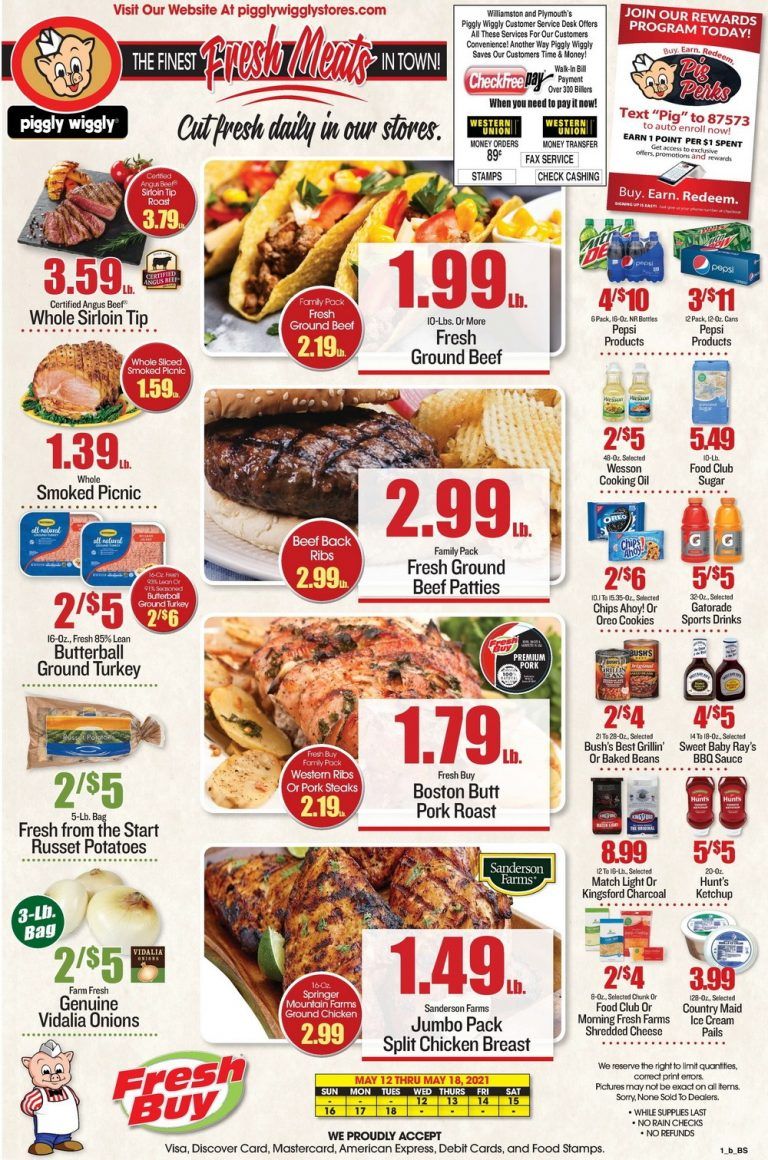 Piggly Wiggly Weekly Ad May 12 May 18, 2021