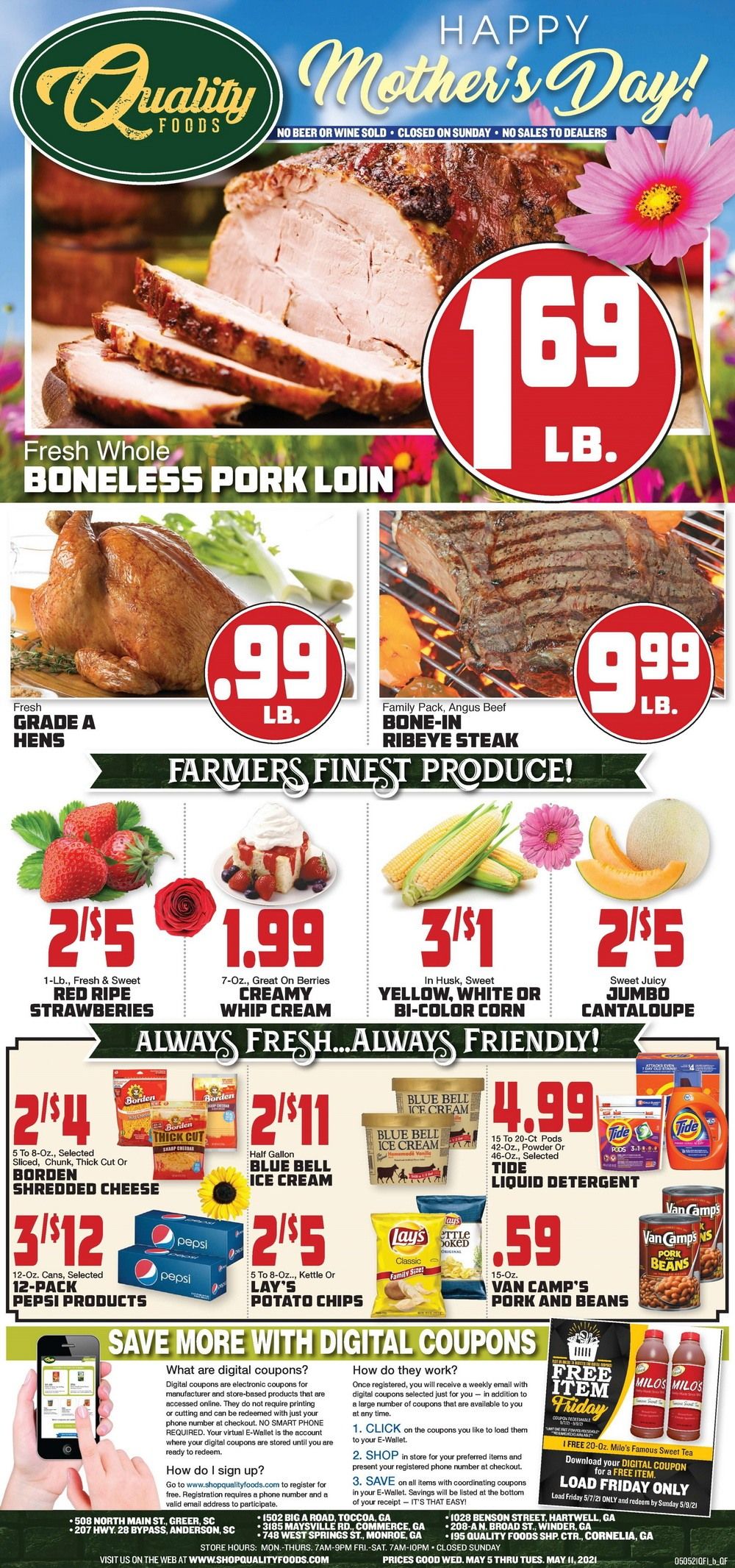 Quality Foods Weekly Ad May 05 May 11, 2021