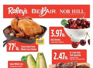 Raley’s Supermarkets Weekly Ad May 12 – May 18, 2021