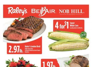 Raley’s Supermarkets Weekly Ad May 19 – May 25, 2021