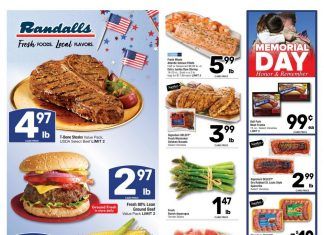 Randalls Weekly Ad May 26 – June 01, 2021