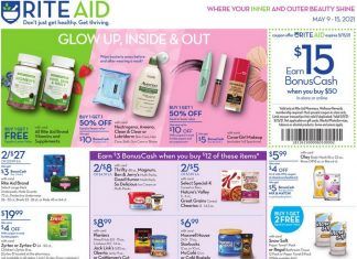 Rite Aid Weekly Ad May 09 – May 15, 2021