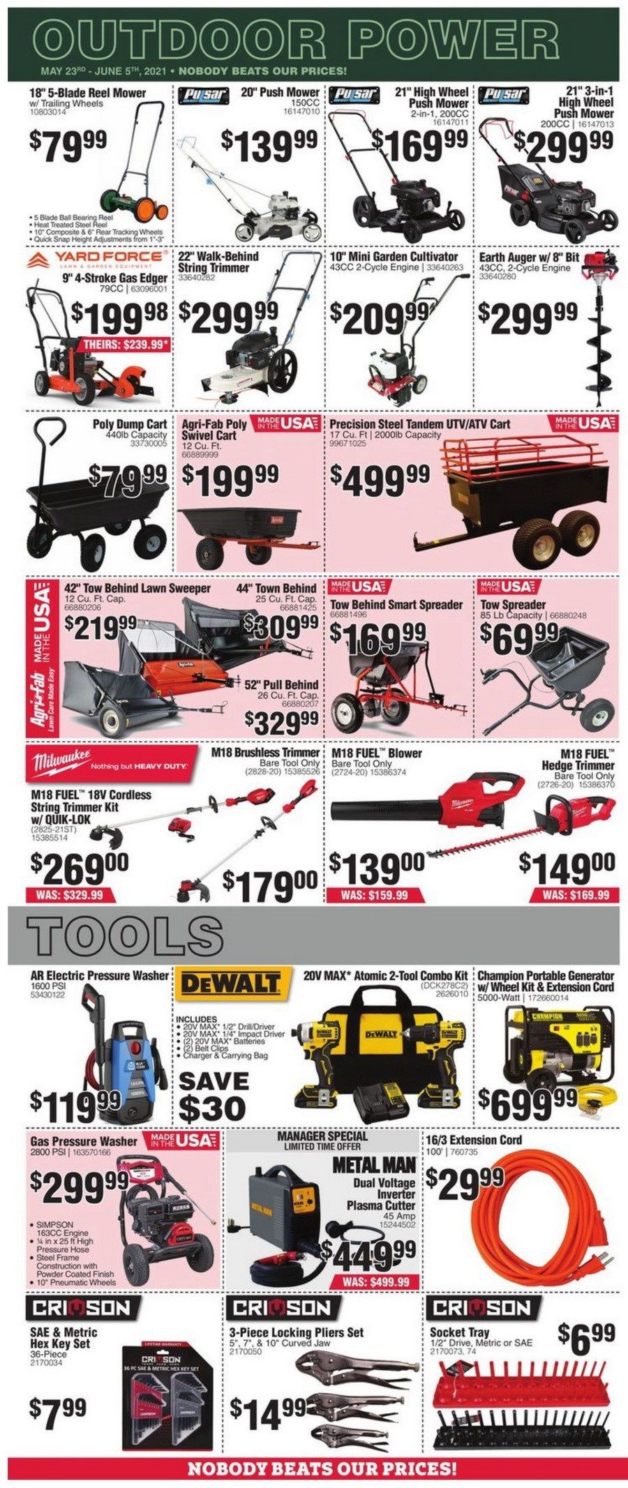 Rural King Weekly Ad May 23 Jun 05, 2021